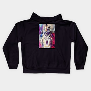 sittin´ tiger Kids Hoodie